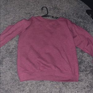 Purple sweatshirt